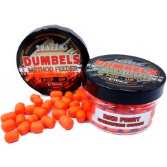 Бойлы Traper Boilies Dumbels Pop-up 8-10 мм/30 г Czerwone owoce (Красные фрукты)